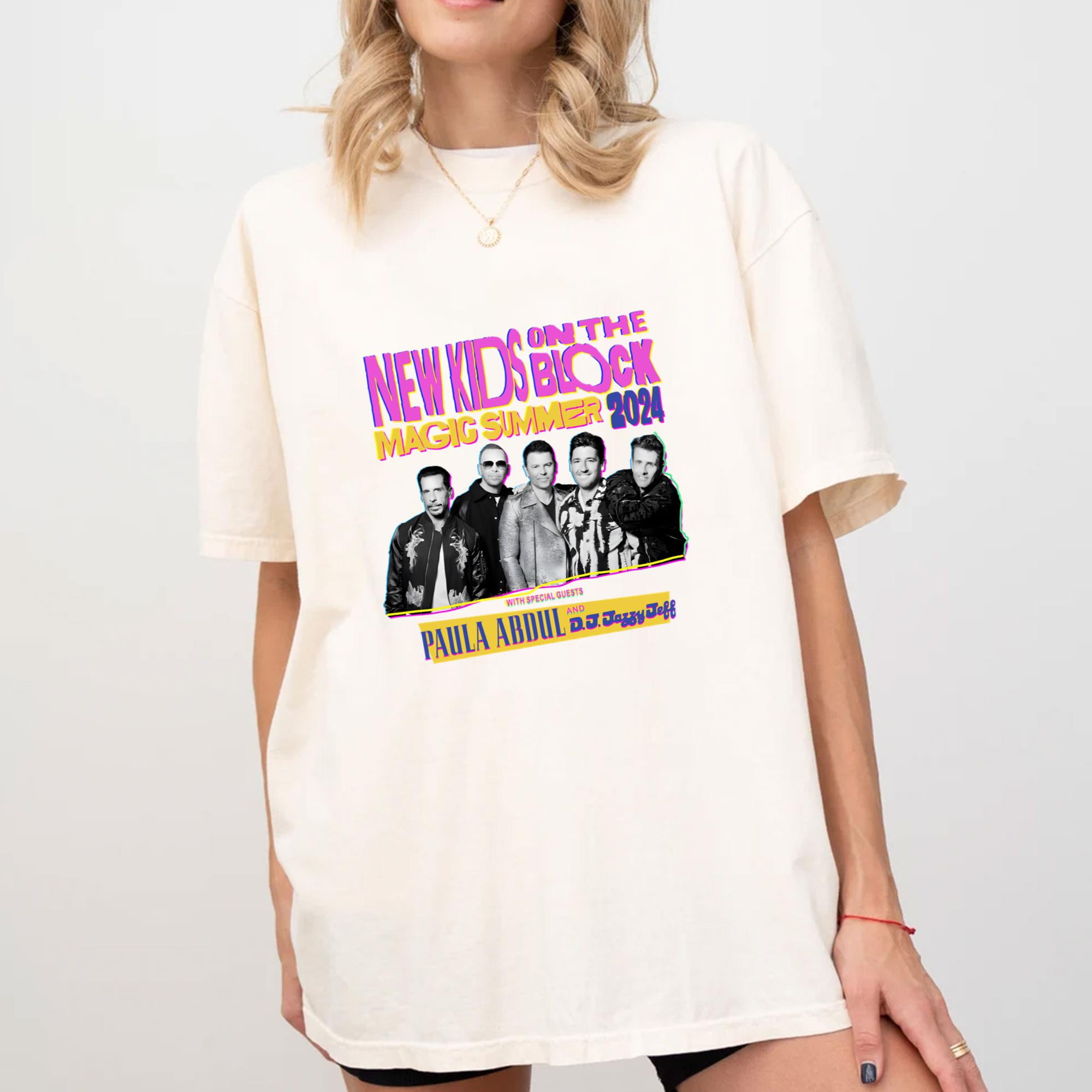 New Kids on the Block The Magic Summer Tour 2024 Shirt, New Kids on the
