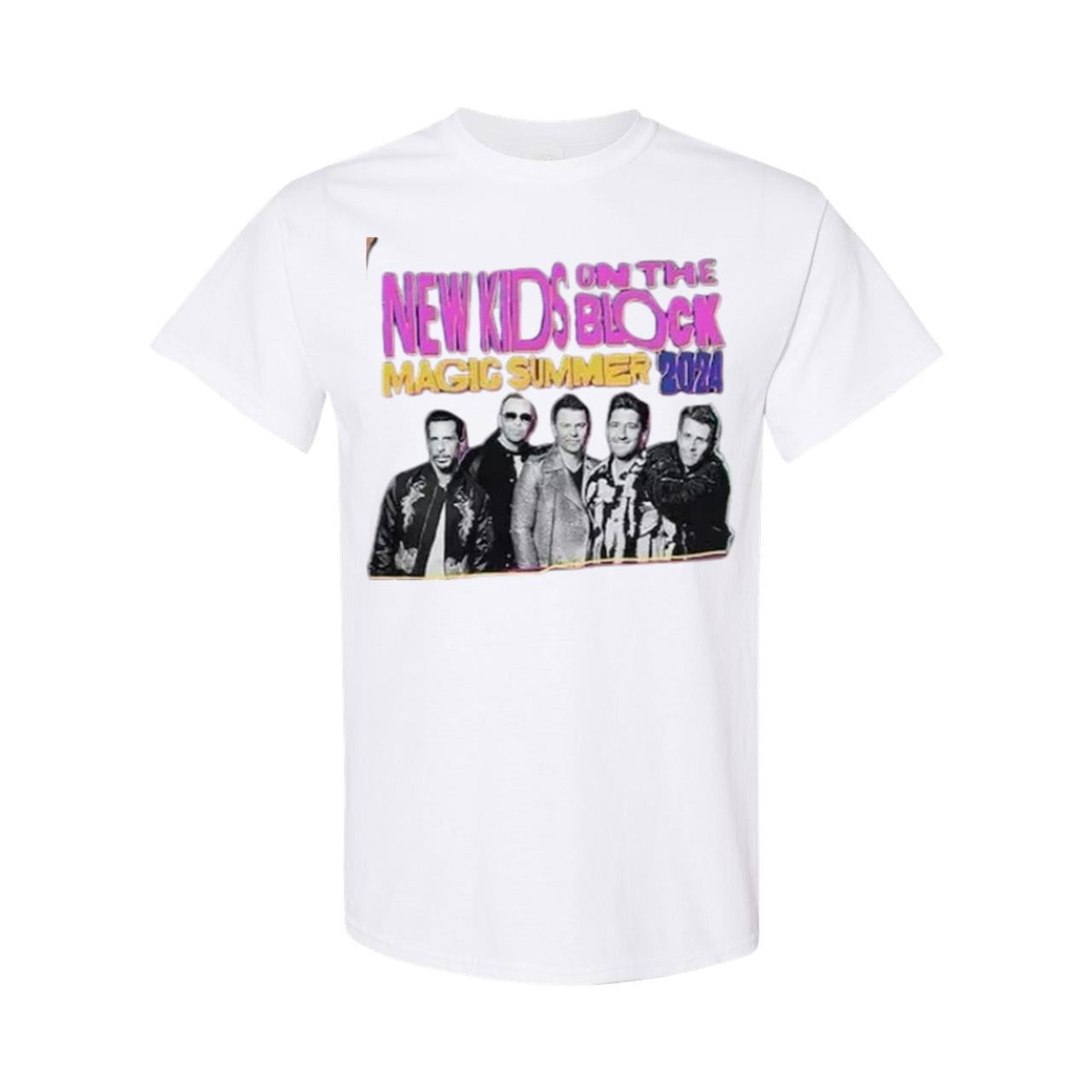 New Kids on the Block The Magic Summer Tour 2024 Shirt, New Kids on the