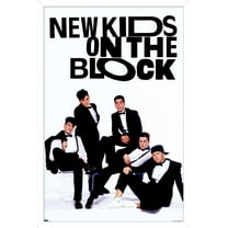 New Kids on the Block - Tuxes Wall Poster, 22.375" x 34" Framed