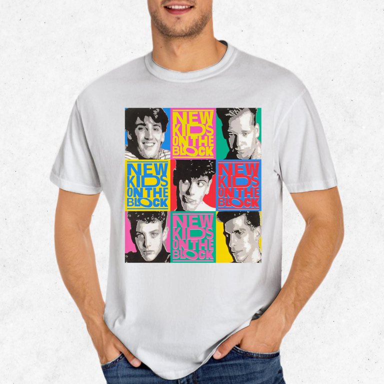New Kids on the Block Vintage Band Graphic T-Shirt Unisex