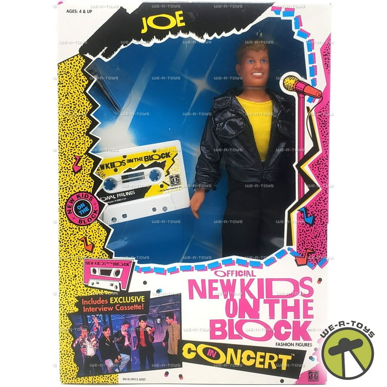 New Kids on the Block in Concert Joe Doll Hasbro 1990 #9919 NEW