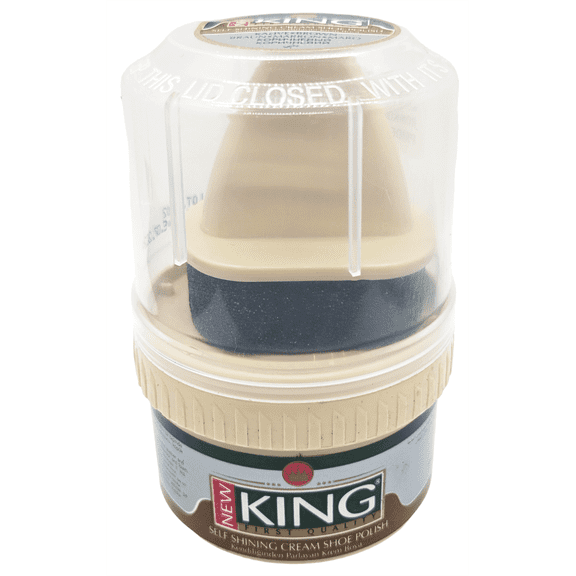 New King Brown Color Shoe Polish 50 ml: Restore Your Shoes to Their Original Shine description