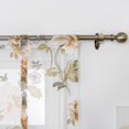 thumbnail image 1 of New Kitchen short sheer curtains burnout roman blinds printing sheer panel tulle window treatment door curtains home decor, 1 of 5