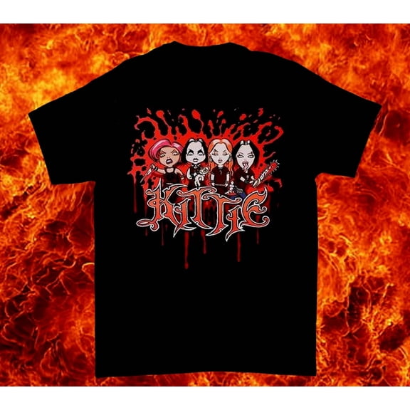 New Kittie Funny Shirt Gift For Fan Black All size S-5XL T-Shirt