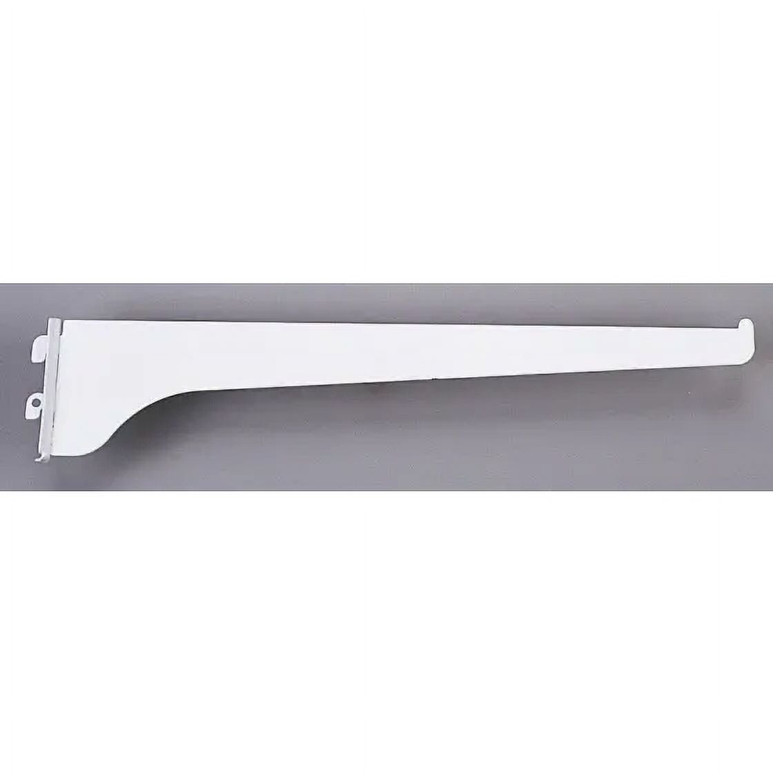 New Knape & Vogt 180WH8 Regular Duty Single Slot Shelf Bracket 8 Inch