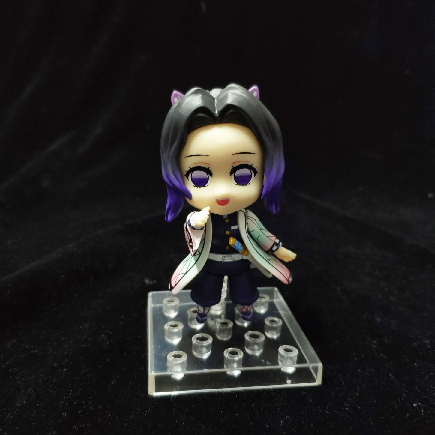 New Kochou Shinobu (Q Ver) Character Anime Model Statue Action Figures Desktop Ornament Popular Decorations Fan Souvenirs Creative Gift Collectable