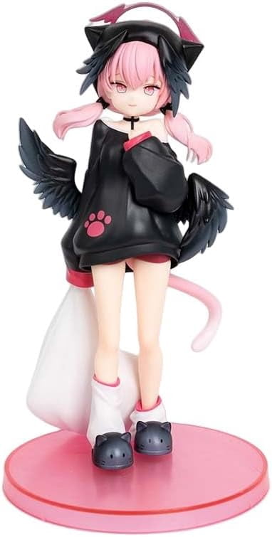 New Koharu Figure, Standing ‌Shimoe Koharu Anime Figures 19cm/7.5nch Handmade Cosplay PVC Statues Collectible Souvenirs for Anime Fans Gifts