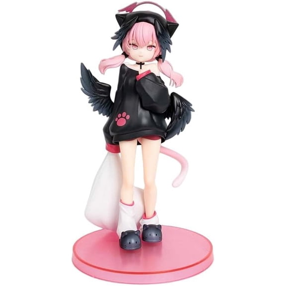 New Koharu Figure, Standing Shimoe Koharu Anime Figures 19cm/7.5nch Handmade Cosplay PVC Statues Collectible Souvenirs for Anime Fans Gifts