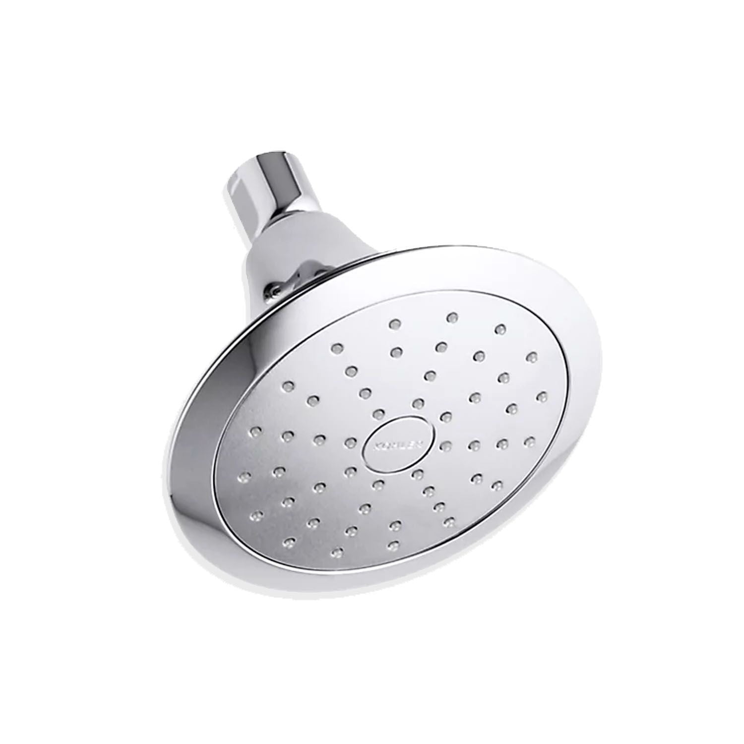 Polished Chrome Single-Function Rain Showerhead