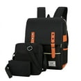 thumbnail image 1 of New Korean Version Of Fashion Casual Backpack Large -Capacity Travel Backpack Japanese Trend Wild College Student Schoolbags, 1 of 5