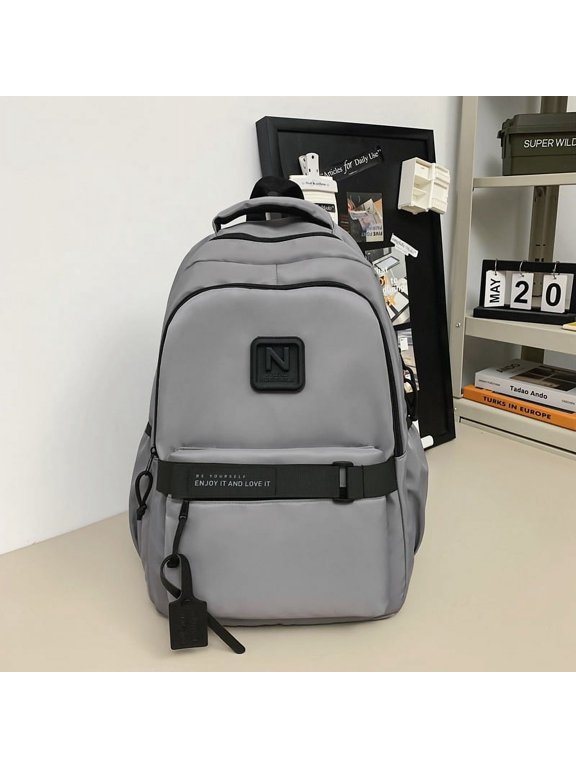 New Korean Version Of Large -Capacity Couple Travel Backpack Trendy Wild Student Schoolbags Fashion, Simple Lightweight Backpack