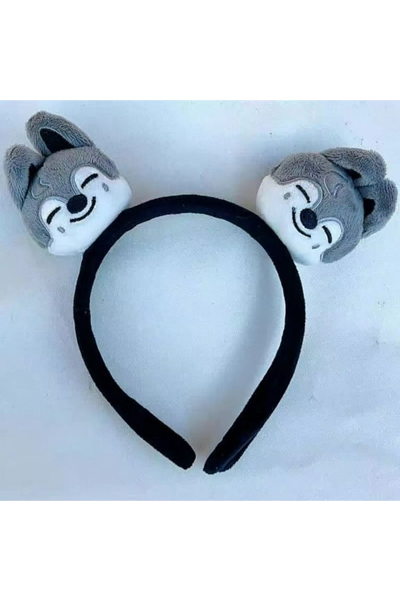 New Kpop Idol Stray Kids Hair Band Elastic SKZ Hair Bands Hair Scrunchie