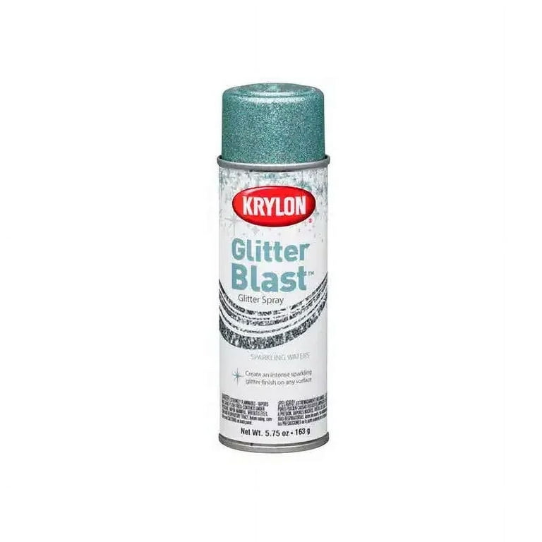 Krylon Glitter Blast Spray Paint Sealer, Clear, 5-3/4-oz.