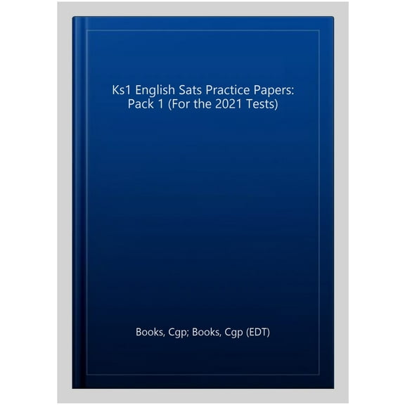 New Ks1 English Sats Practice Papers: Pack 1 (For The 2020 Tests)