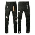 thumbnail image 1 of New Ksubi Jeans Men's 2025 High Quality Streetwear Slim Fit Stretch Jeans Baggy Ripped Straight Skinny Denim Pants, 1 of 9
