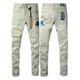 thumbnail image 1 of New Ksubi Men's Jeans 2025 High Quality Streetwear Slim Fit Stretch Jeans Baggy Ripped Straight Skinny Denim Pants, 1 of 10