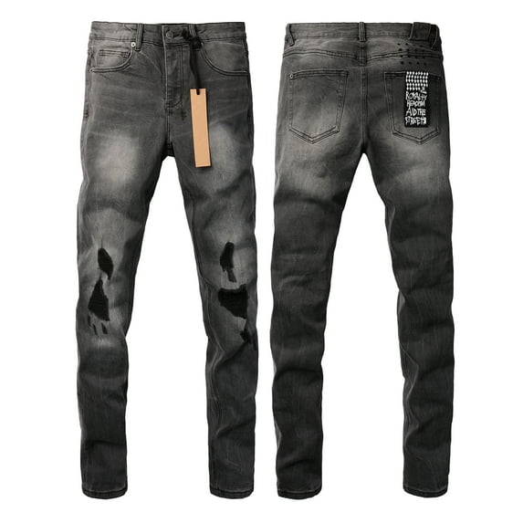 New Ksubi Men's Jeans 2025 High Quality Streetwear Slim Fit Stretch Jeans Baggy Ripped Straight Skinny Denim Pants