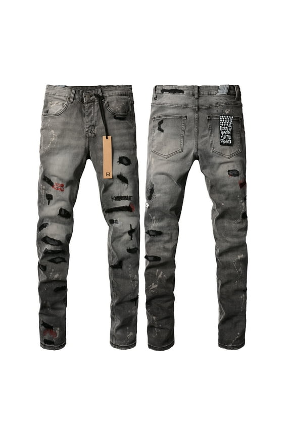New Ksubi Men's Jeans 2025 New Fashion Trend High Quality Jeans Slim Fit Stretch Jeans Straight Skinny Denim Pants
