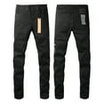 thumbnail image 1 of New Ksubi Men's Jeans Fashion Streetwear Jeans Slim Fit Stretch Jeans Baggy Ripped Straight Skinny Denim Pants, 1 of 9