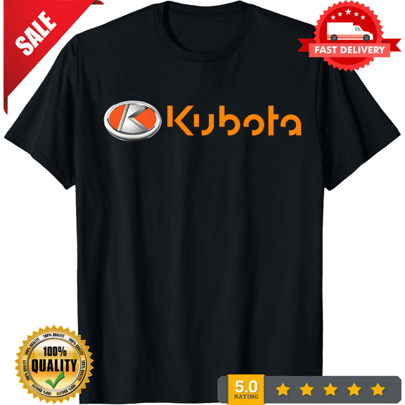 New Kubota Orange Active T-Shirt Logo American T-Shirt Funny Size S to 5XL, LIMITED EDITION-TH64094