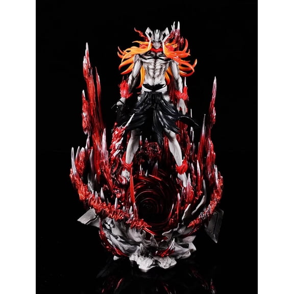 New Kurosaki Ichigo (Bull head Ver) Character Anime Model Statue Action Figures Desktop Ornament Popular Decorations Fan Souvenirs Creative Gift Collectable