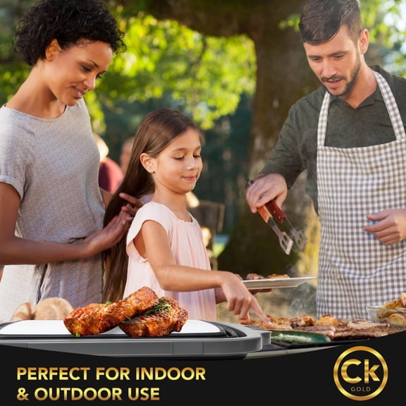 New LARGE Collapsible BBQ Prep Tub /LOCKING Lid, Cutting Board & Drain Hole | BPA-Free, Food-Grade, , Space-Saving Buckets for Grilling, Camping, Kitchen & Outdoor Cooking (Black, 8 Liters)