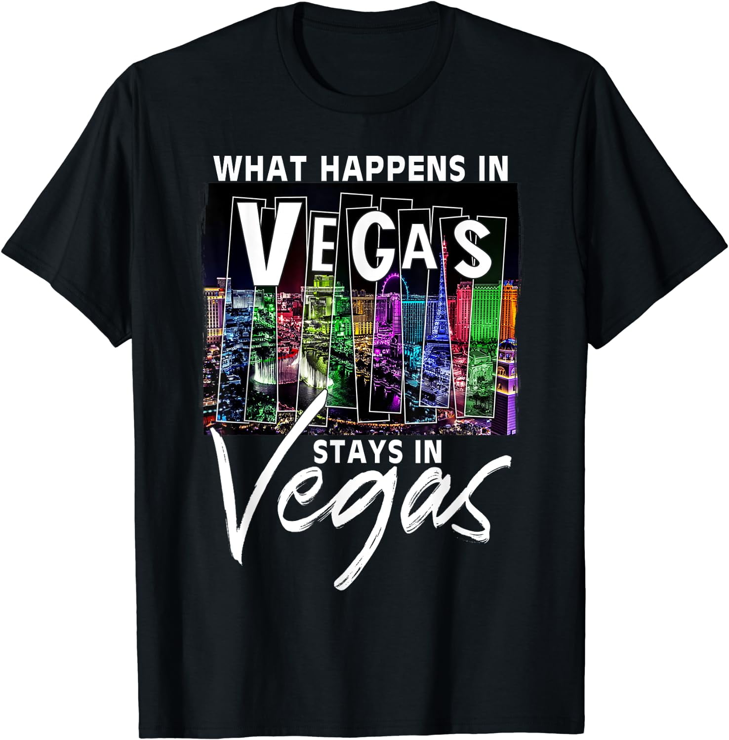 New Las Vegas Love Unisex For Holidays In Vegas Souvenir T-shirt Black 