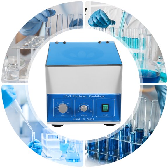 New LD-3 Electric Benchtop Centrifuge Lab Medical Practice 6*50ml 4000rpm Used In Scientific Research, Colleges And Universities