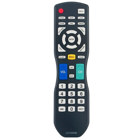 New LD100RM Infrared Remote Control Replace for Apex TV LE3242 LE24H87 LD4077M