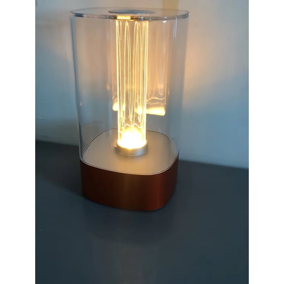 New LED Touch Atmosphere Light USB Charging Eye Protection Bedside Bedroom Lamp Bar Restaurant Garden Decoration Night Light Home Decor