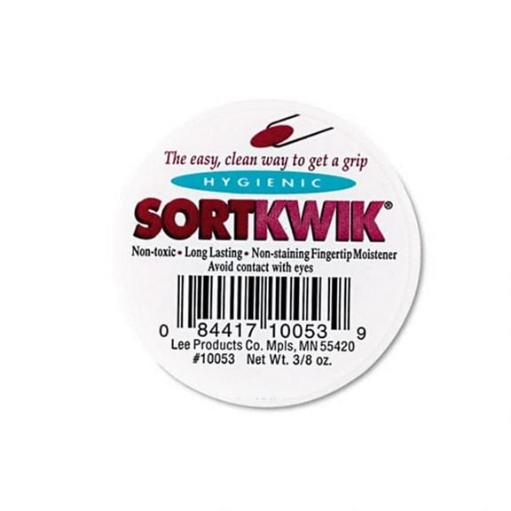 LEE  LEE Sortkwik Fingertip Moisteners  3/8 oz  Pink  3/Pack  PK -