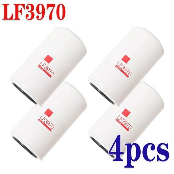 New LF3970 3937736 Oil Filter For Cummins *(Pack of 4)*