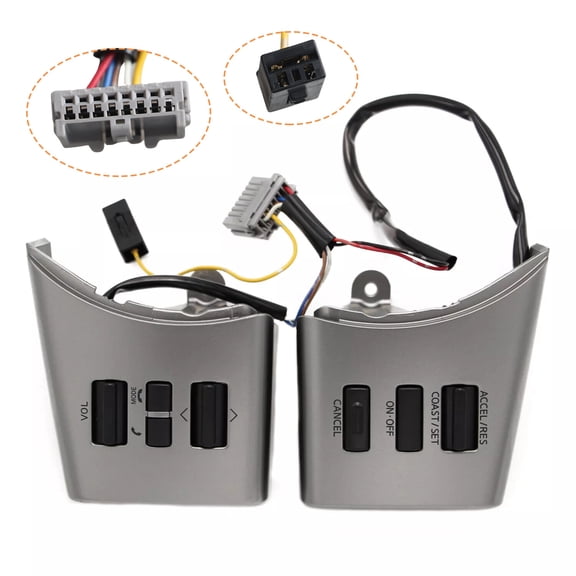 New LH+RH Steering Wheel Controls Fit for 05-12 Nissan Frontier Xterra Pathfinde