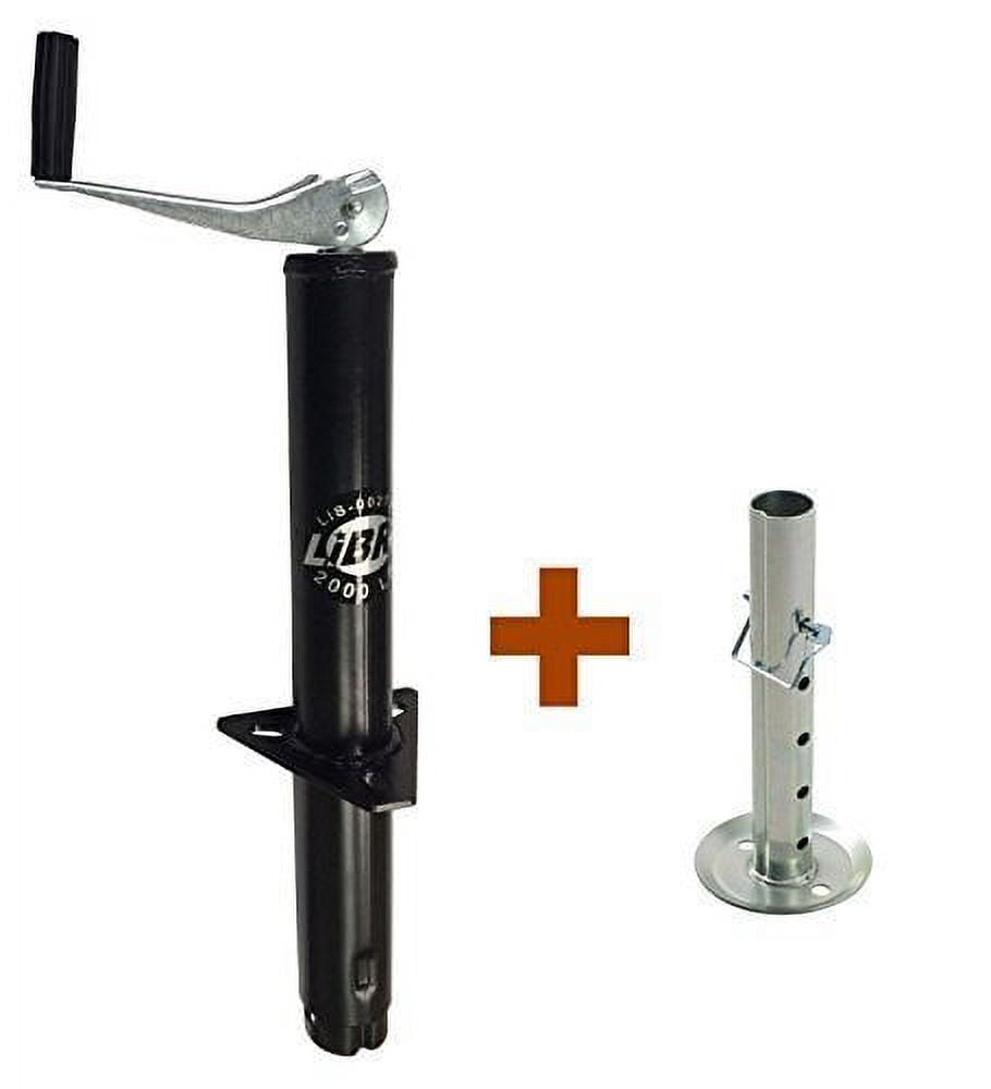 New LIBRA 2000 lbs A Frame Topwind Trailer Jack with Foot Plate - 26003/26026