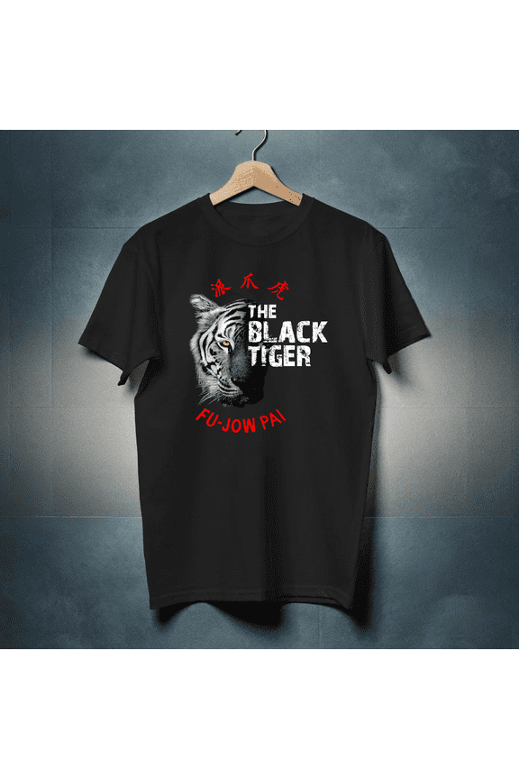 New LIMITED Fu Jow Pai The Black Tiger Kung Fu Gift Tee T-Shirt Size S-5XL