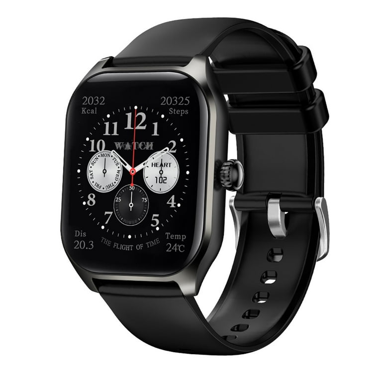 New LX306 Smart Watch Bluetooth Call Offline Music Control Dual Payment NFC Access Control Multi Sports Watch black