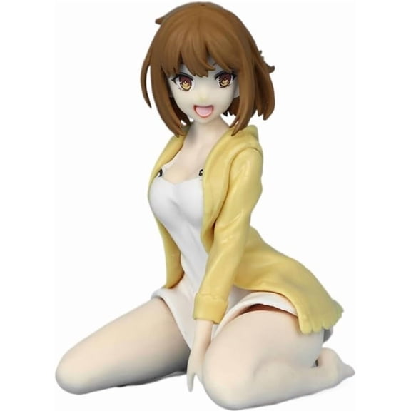 New Laila Figure, Laishalin Figure, Sitting Anime Figures 10cm/3.9inch Handmade PVC Game Character Model Statue Collectible Craft Gift (b)