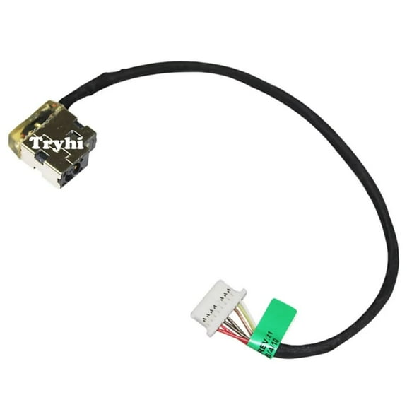 New Laptop AC DC Power Jack Plug in Charging Port Socket Connector with Wire Cable Harness for HP Pavilion 15-ab525 15-ab525tx 15-ab0356cy 15-ab1000 15t-ab100 15t-ab000 15z-ab000 cto