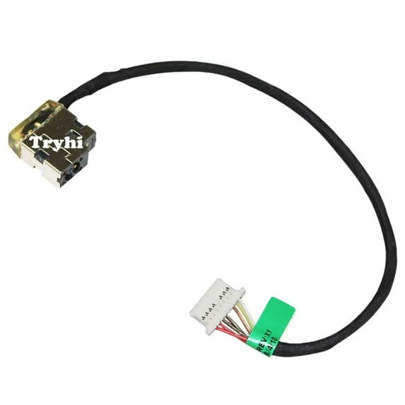 New Laptop AC DC Power Jack Plug in Charging Port Socket Connector with Wire Cable Harness for HP Pavilion Gaming 15-AK002NT 15-AK002NU 15-AK002TX 15-AK002UR 15-AK003LA 15-AK003NF 15-AK003NG