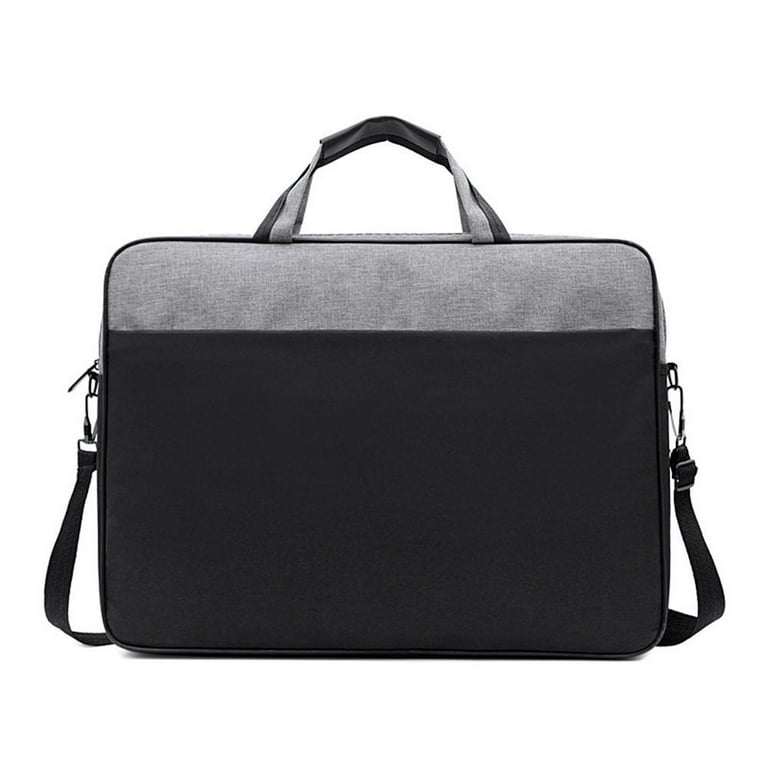 MAOKA 15.6 inch 17 inch Portable Oxford Cloth Laptop Bag Black Adult Unisex