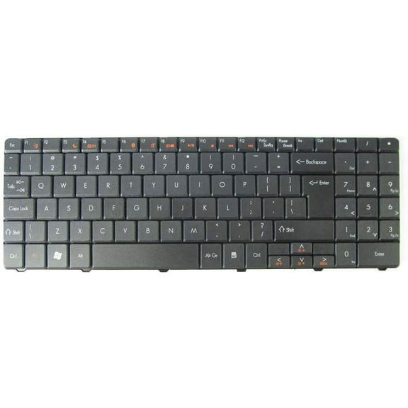 New Laptop Keyboard Replacement for Gateway NV52 NV53 NV54 NV56 NV58 NV59 NV73 NV74 NV78 NV79 NV7921U NV7922U NV7923U NV7925U NV5376U US Layout Black Color