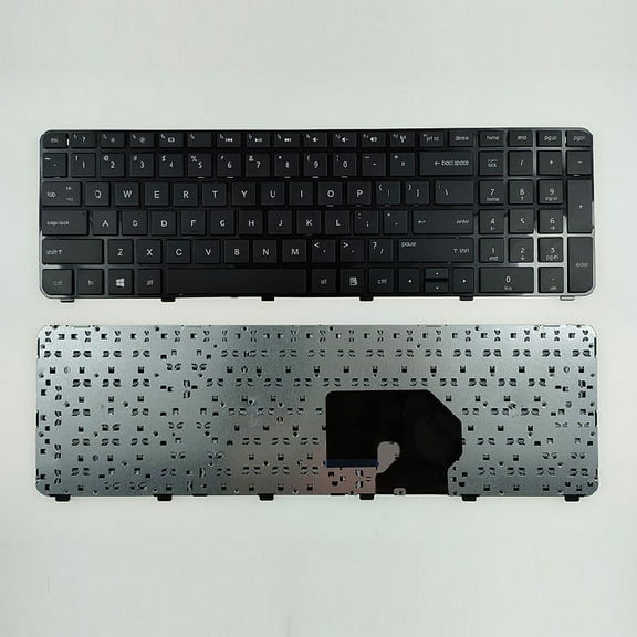 New Laptop Keyboard Replacement for HP Pavilion dv7-6c50ca dv7-6c60us dv7-6c63nr dv7-6c64nr dv7-6c66nr dv7-6c67nr dv7-6c70ca dv7-6c73ca dv7-6c80us dv7-6c90us dv7-6c93dx US Layout Black Color