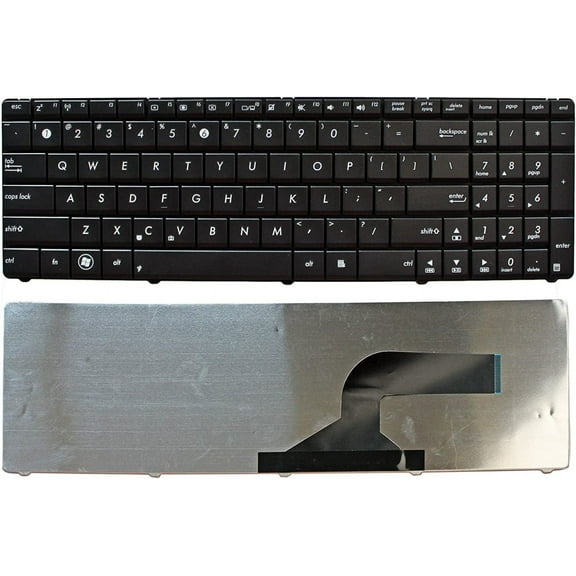 New Laptop Keyboard Replacement for Asus X55 X55A X55C X55U X55V X55VD US Layout Black Color