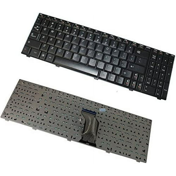 New Laptop Keyboard Replacement for IBM Lenovo IdeaPad G560 G565 P/N: 25-009754 25009755 V-109820BS1-US G560-US US Layout Black Color