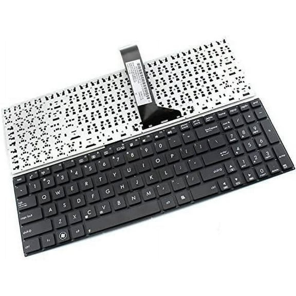 New Laptop Keyboard (Without Frame) Replacement for ASUS X750 X750J X750JA X750JB X750JN X750L X750LA X750LB X750LN US Layout Black Color
