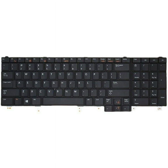 New Laptop Keyboard for Dell Precision M2800 M4600 M4700 M4800 M6600 M6700 M6800 02FD2H 2FD2H PK130LH1E00 US layout/Black color