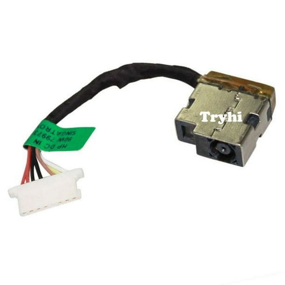 New Laptop Notebook AC DC Power Jack Charging Port Socket Connector with Wire Cable Harness for HP Pavilion 15-ck013ca 15-ck018ca 15-ck010ca 15-ck075nr