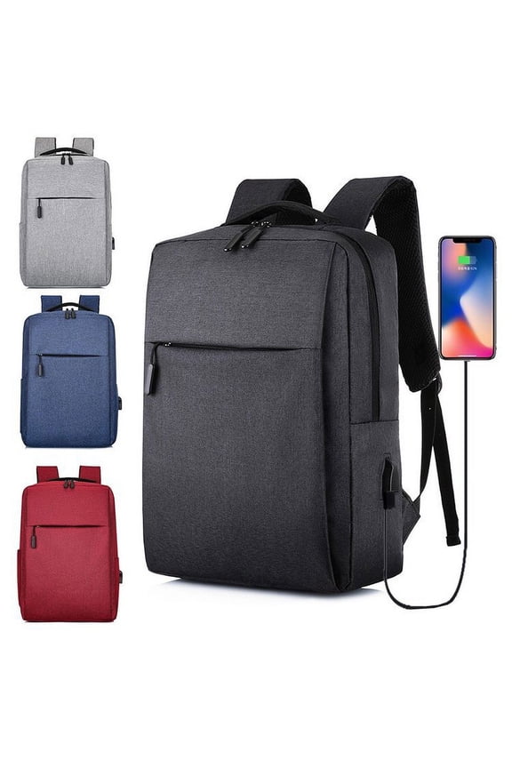New Laptop Usb Backpack School Bag Rucksack Anti Theft Men Backbag Travel Daypacks Male Leisure Backpack Mochila Women Gril,Red