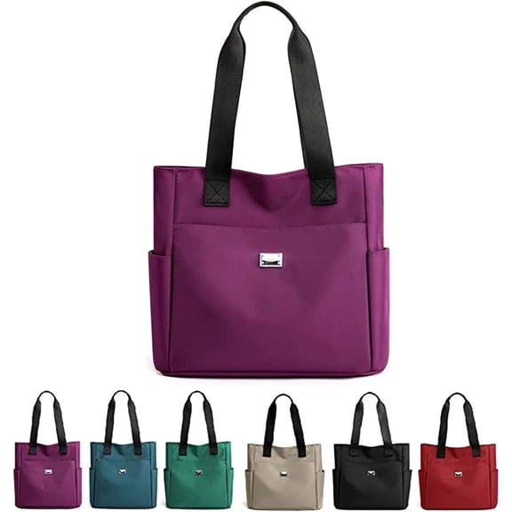 New Large Capacity Nylon Bag - Fashion Women Tote Shoulder Bag, Waterproof Crossbody Handbag for Outdoor