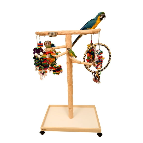 New Large NU Perch Parrot Climbing Tree